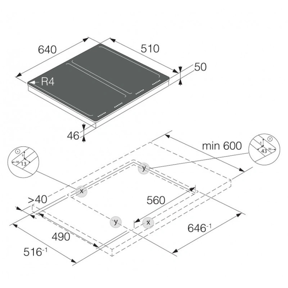 Індукційна варильна поверхня ASKO HI1655M