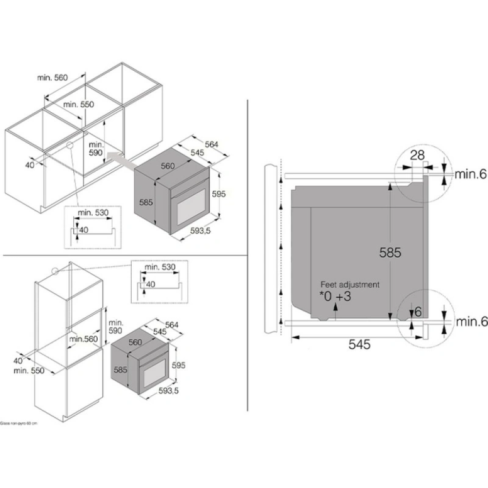 Духова шафа з НВЧ ASKO OCM56BGH