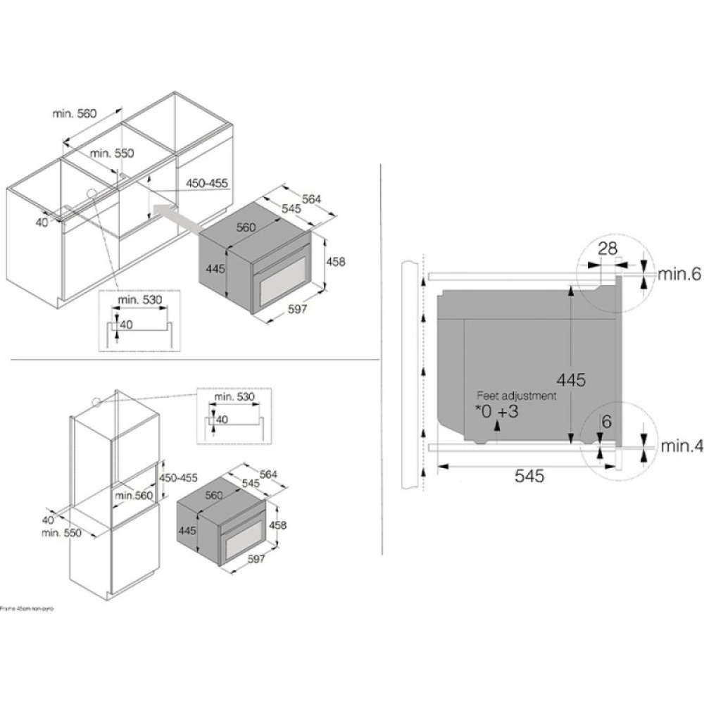 Духова шафа з НВЧ ASKO  OCM66GSH