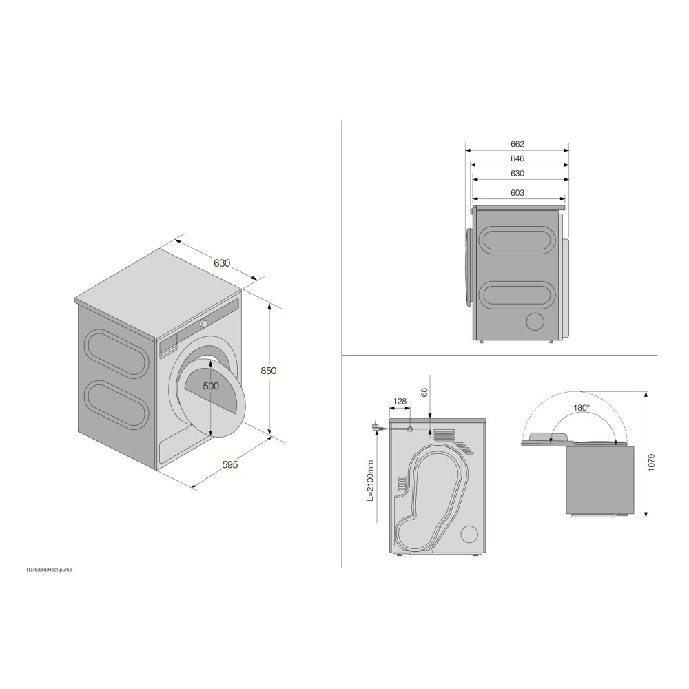 Сушильна машина ASKO T309HCW