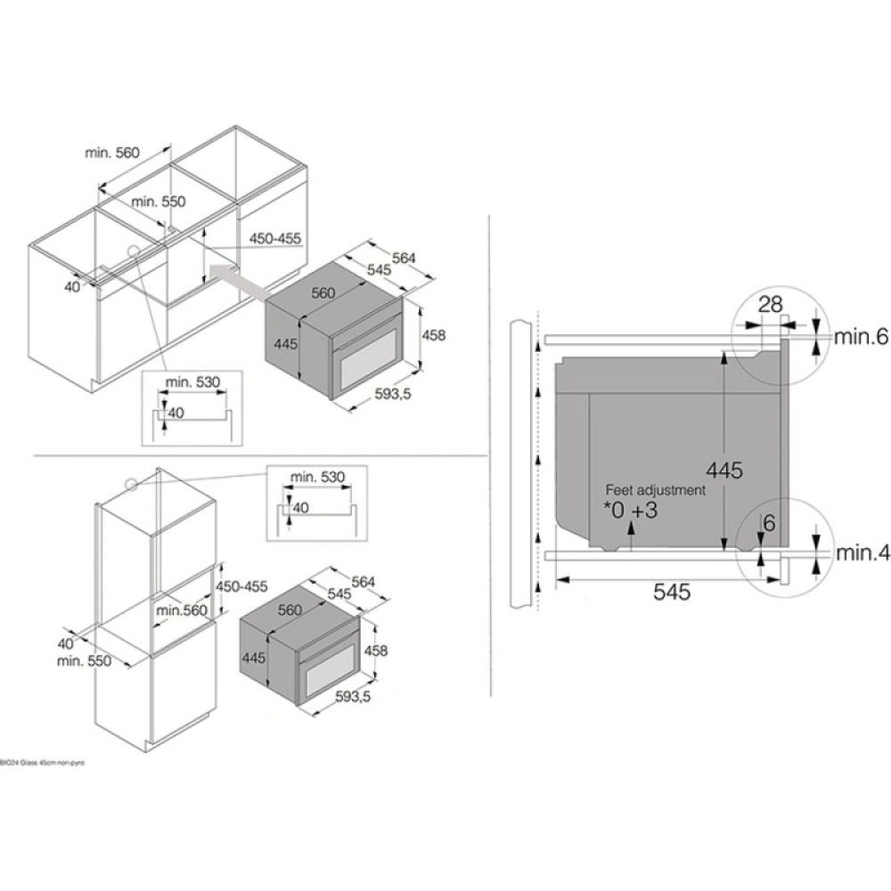 Microwave oven ASKO OM54BGH