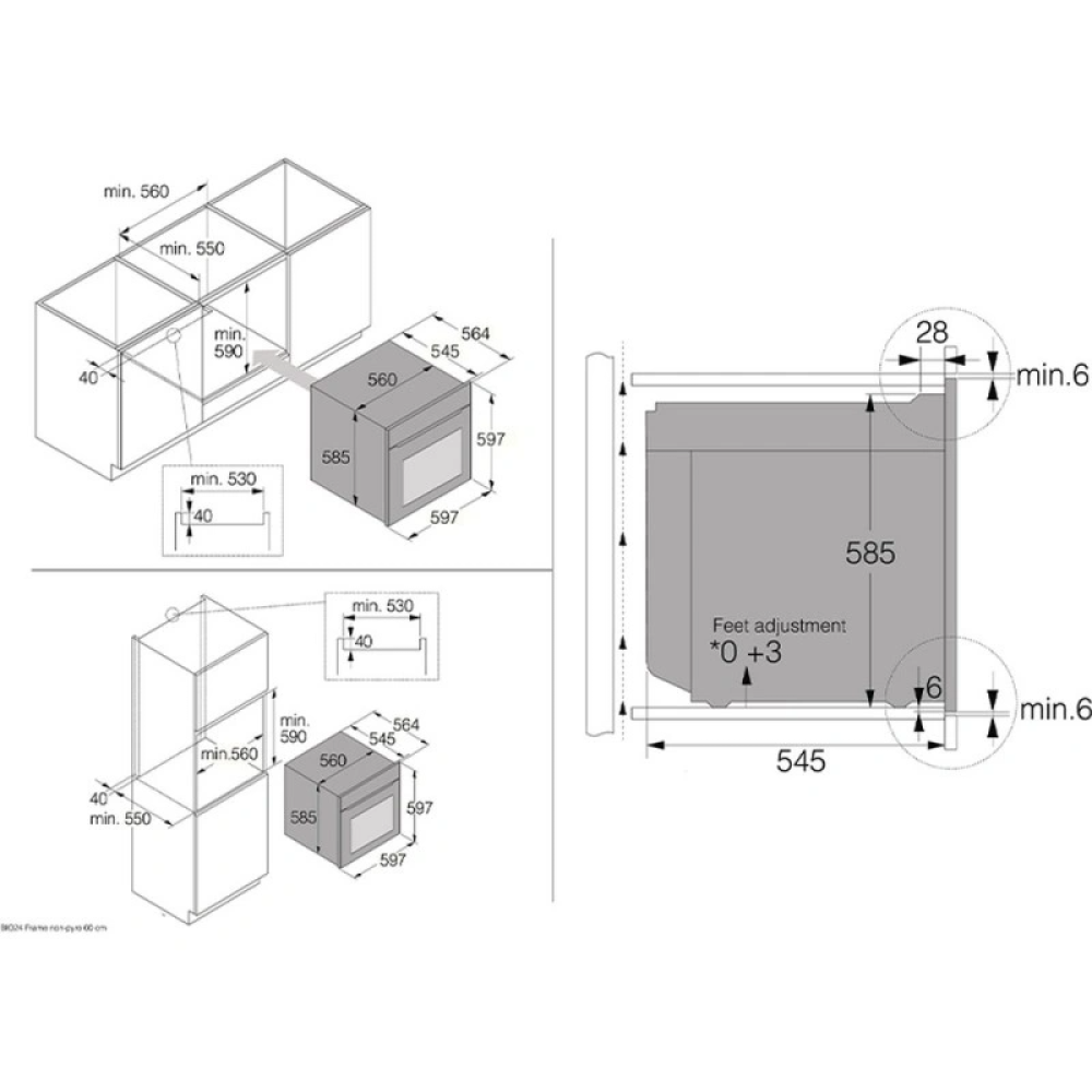 Духова шафа ASKO  OCSM66GSH