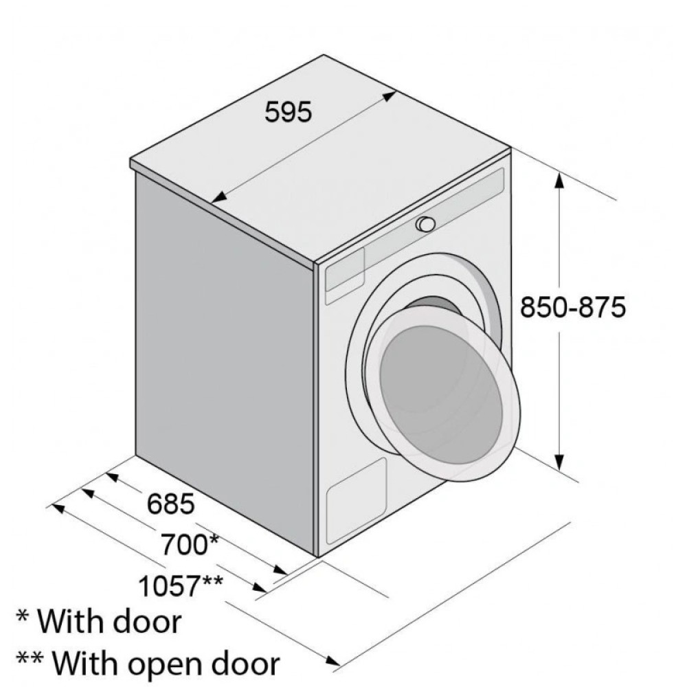 Washing machine ASKO W6098X.W/3