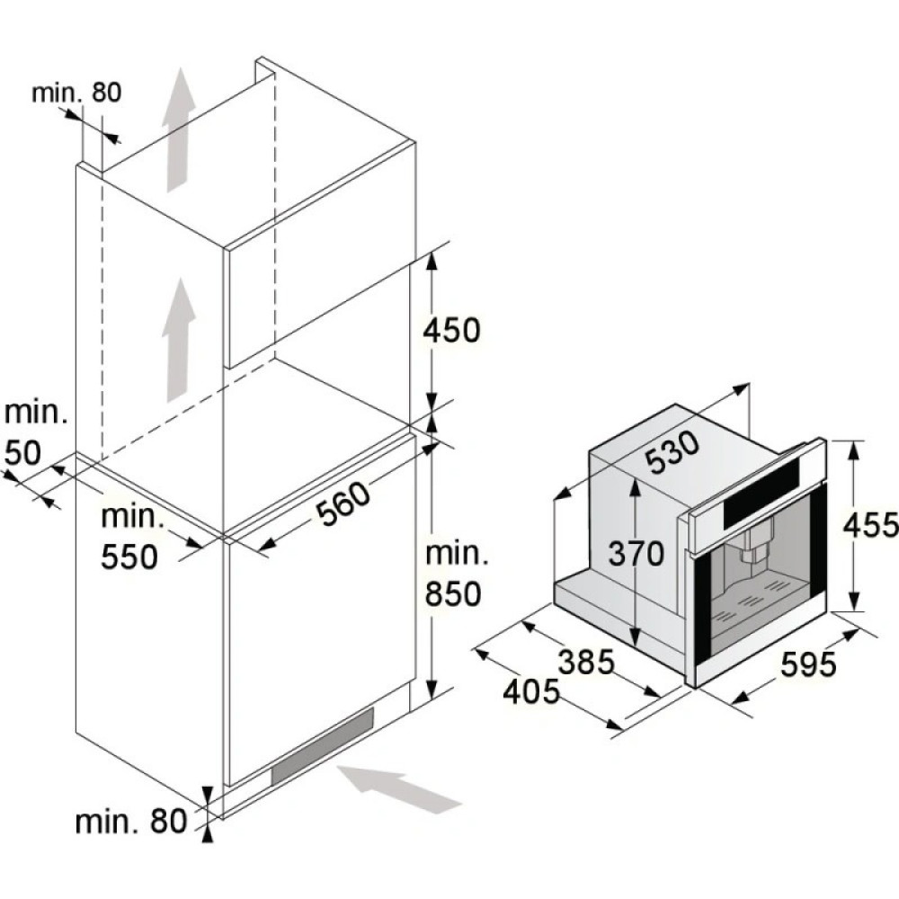 Встраиваемая кофемашина ASKO CM8477A (выставочный образец)