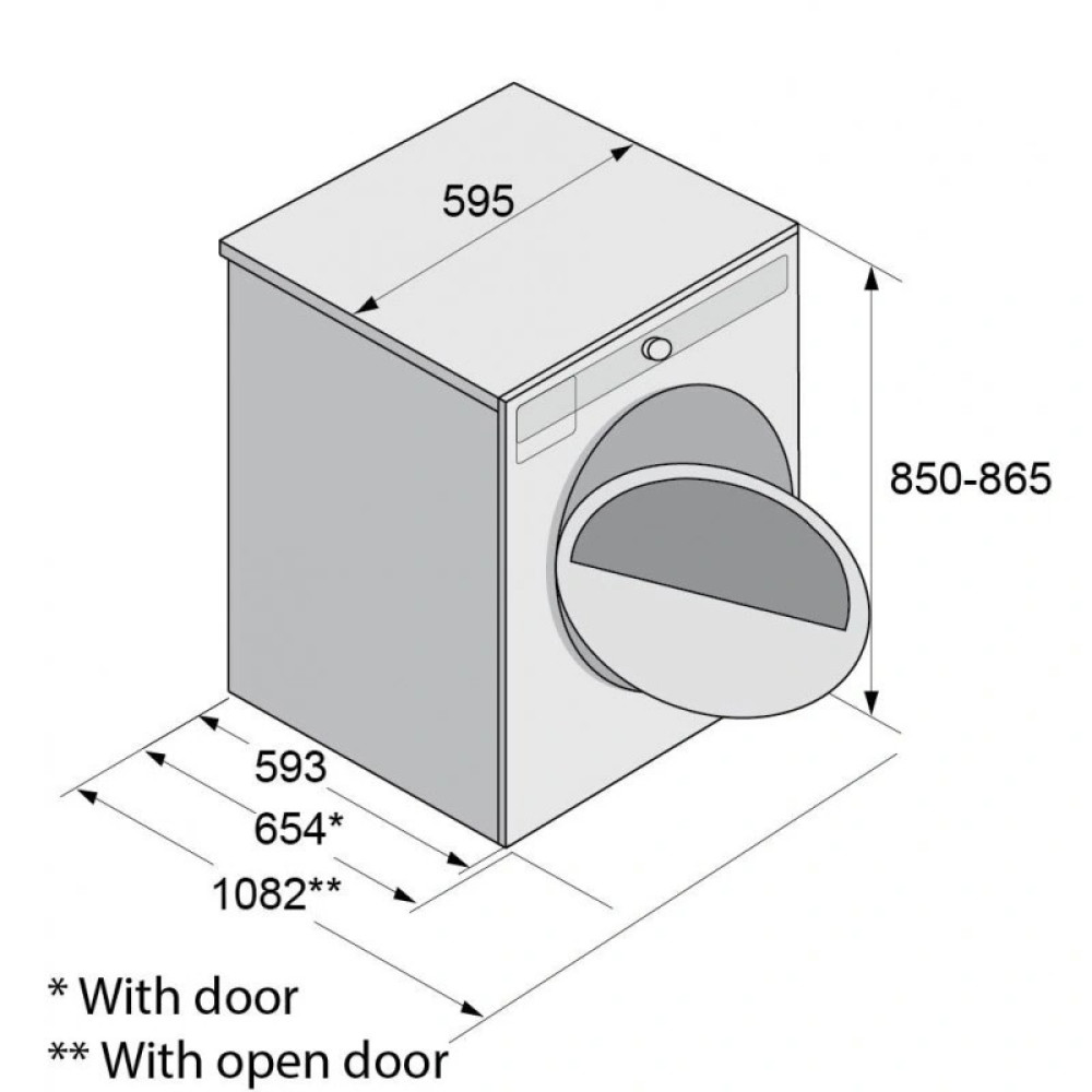 Drying machine ASKO T408HD.T.P (exhibition sample)