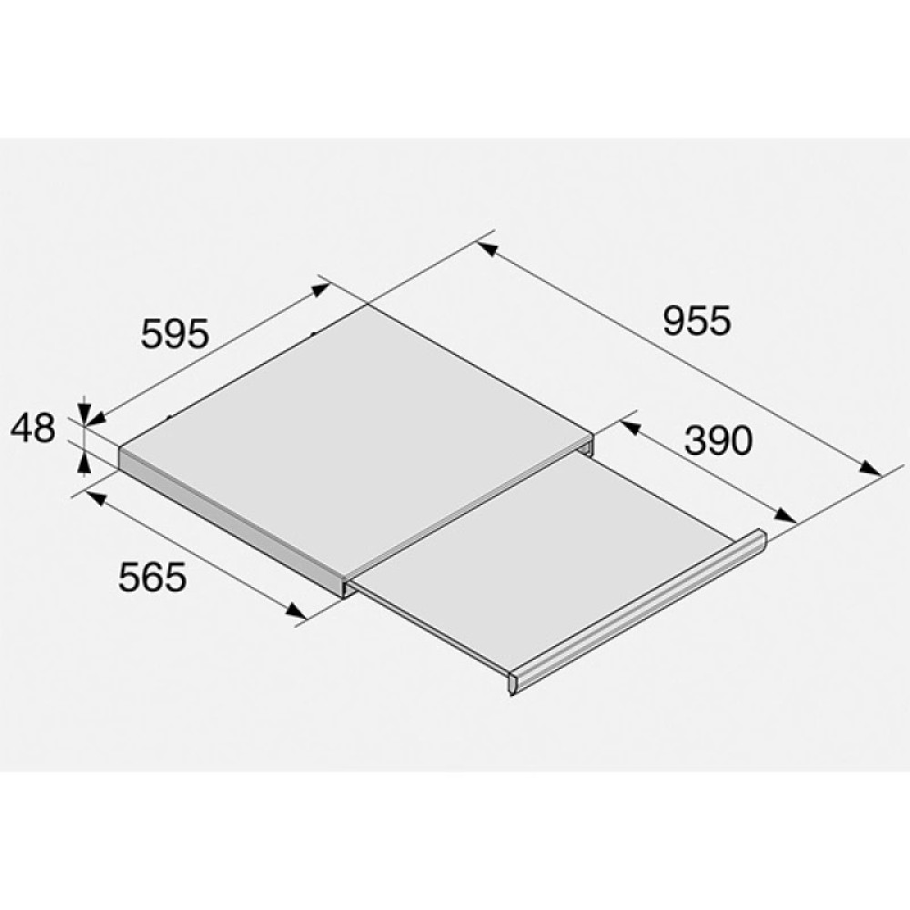Выдвижная полка для белья ASKO HSS1053T